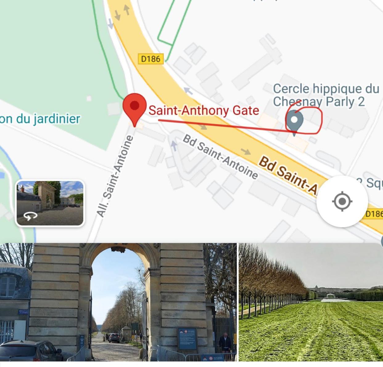 Grand Studio Proche Versailles Chateau Le Chesnay  Bagian luar foto